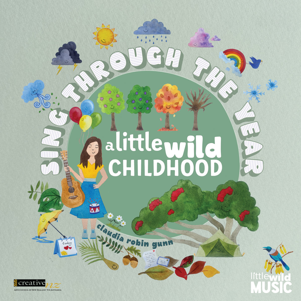 Sing Through the Year - A Little Wild Childhood - Custom Made Double CD